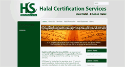 Desktop Screenshot of halalcs.org